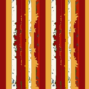 batik red stripes 8 inch