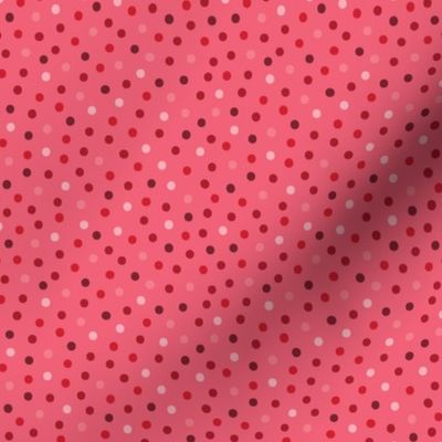 Valoween Confetti Dot Pink Strawberry 
