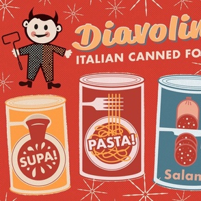 Diavolino Vintage Italian Canned Foods