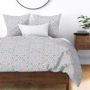 mint watermelon floral trending wallpaper living & decor current table runner tablecloth napkin placemat dining pillow duvet cover throw blanket curtain drape upholstery cushion duvet cover clothing shirt wallpaper fabric living home decor 
