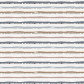 Brushstroke Stripes-Horizontal-Neutral Pastels