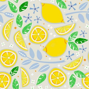Lemon Zest (blue gray)