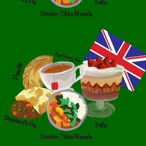 English Foods Green Medium