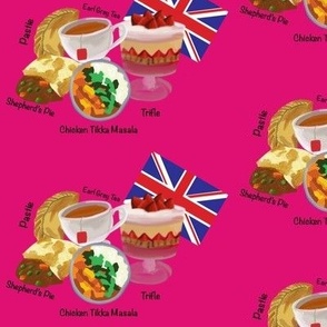 English Foods Hot Pink Small