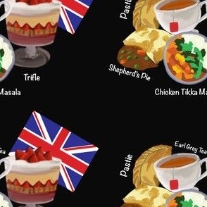 English Foods Black Small