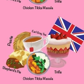 English Foods Pink Medium