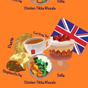 English Foods Orange Medium