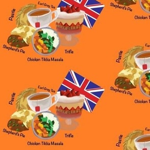 English Foods Orange Small