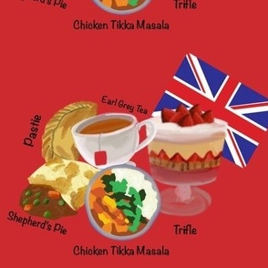 English Foods Red Medium