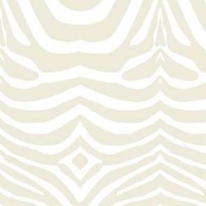 natisha jumbo zebra mirror - white oatmeal