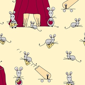 Funny Mice in Circus-xl