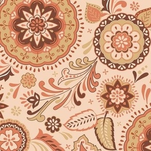 Bohemian pattern- earth colours-nanditasingh