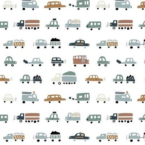 small cars and trucks: BA824A, 72978C, 9EBABB, EFEEBE1, 2E484D, B87960