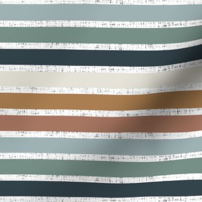half scale stripes: BA824A, 72978C, 9EBABB, EFEEBE1, 2E484D, B87960