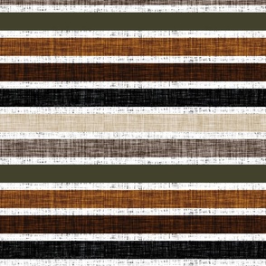stripes: olive, 13-2, mud, tawny, hickory, midnight