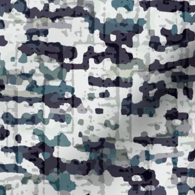 Modern Green Camo Texture - Large Scale