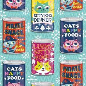 canned kitty cat food for happy cats - big