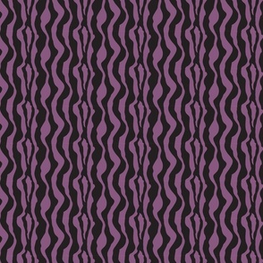 Purple and Black Zebra Pattern