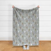 owl grey linen