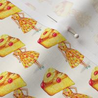 Pineapple Upside-Down Cake Pin-Up