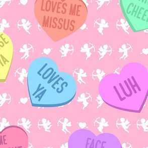 East Coast Candy Hearts 12x12