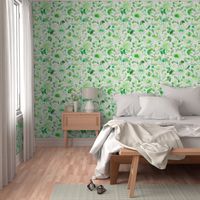 Wild Meadow Distressed Green