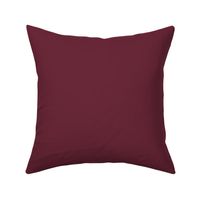 Wine, Deep Red Solid - Coordinate for Spoonflower's Petal Solid Wine