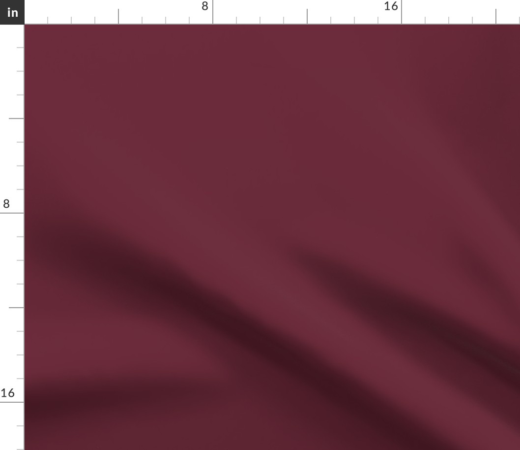 Wine, Deep Red Solid - Coordinate for Spoonflower's Petal Solid Wine