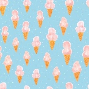 Ice Cream Cones 6x6