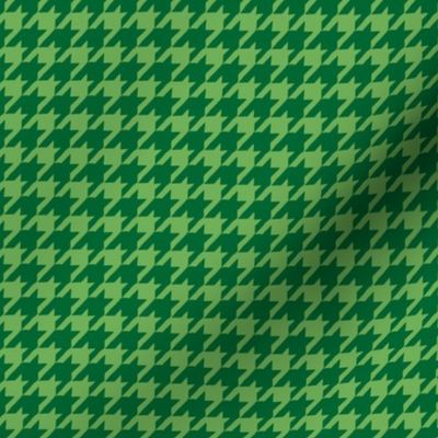 Irish houndstooth french classic fashion houndstooth checkered tartan posh texture crimson houndstooth neutral traditional st patricks day green