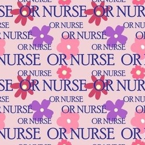 OR Nurse on Pink 