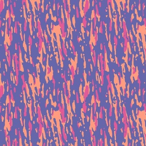 HouseofMay-abstract coconut texture periwinkle coral small