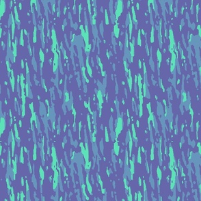 HouseofMay-Abstract coconut texture periwinkle - aquamarine small 