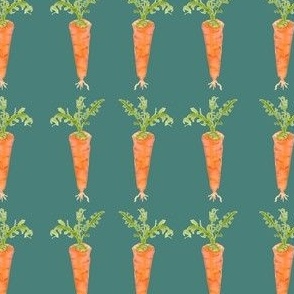 watercolor carrots