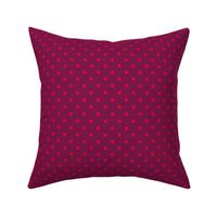 Valentines Day - Valentines Day Fabric - Polks dots  - Burgundy Red Cute Fabric