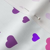 Valentines Day - Valentines Day Fabric - Heart - Hearts - Pink Purple Light Pink Dark Pink