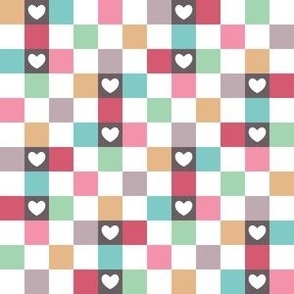 Checkered with Hearts (Dreamy)