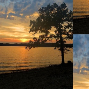 sunset at the Lake
