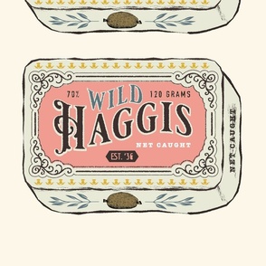 Wild Haggis _cream_ 21x18inch