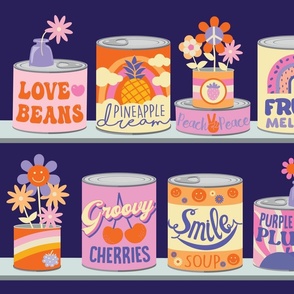 Groovy Fruit Cans