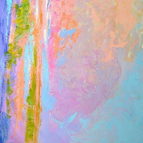 Splash Your Colors on the Sky Beach Sunset Art Panel
