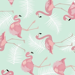 Flamingo Love 