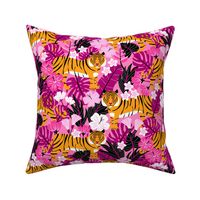 Tropical Tigers (Pink & Orange)