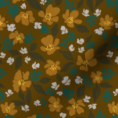 70's Muddy Floral