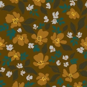 70's Muddy Floral
