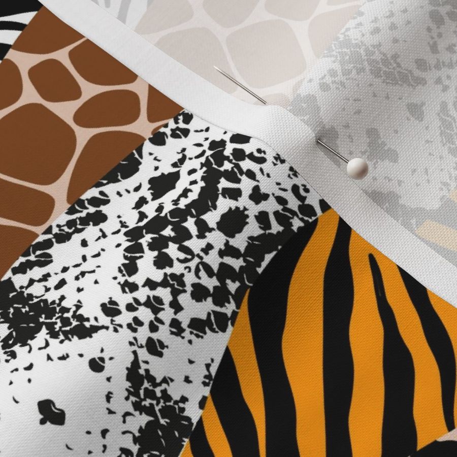 Safari Animal prints mix small scale