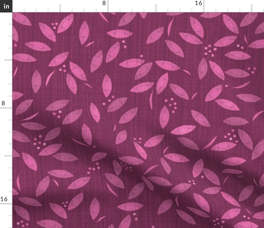 leaves_berry_peony-BF6493_magenta_wine