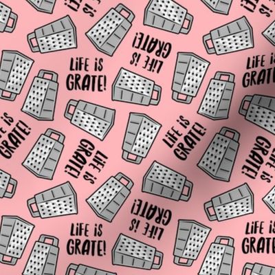 Life is Grate! - pink - LAD22