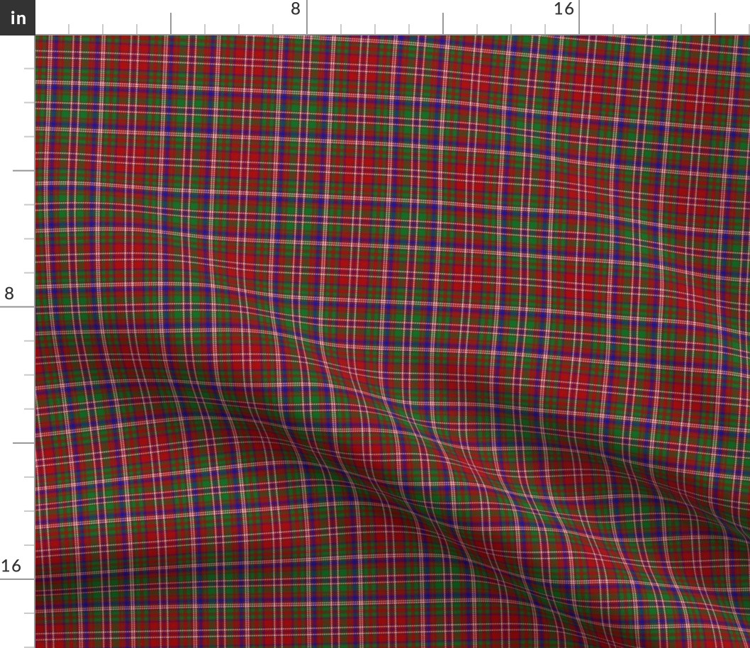 MacDougall tartan #4 from 1850, 3" modern colors
