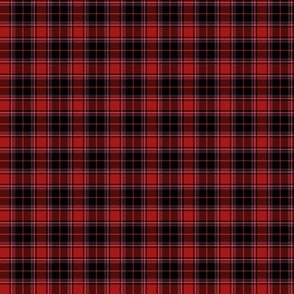 Calgary city red tartan, 1"